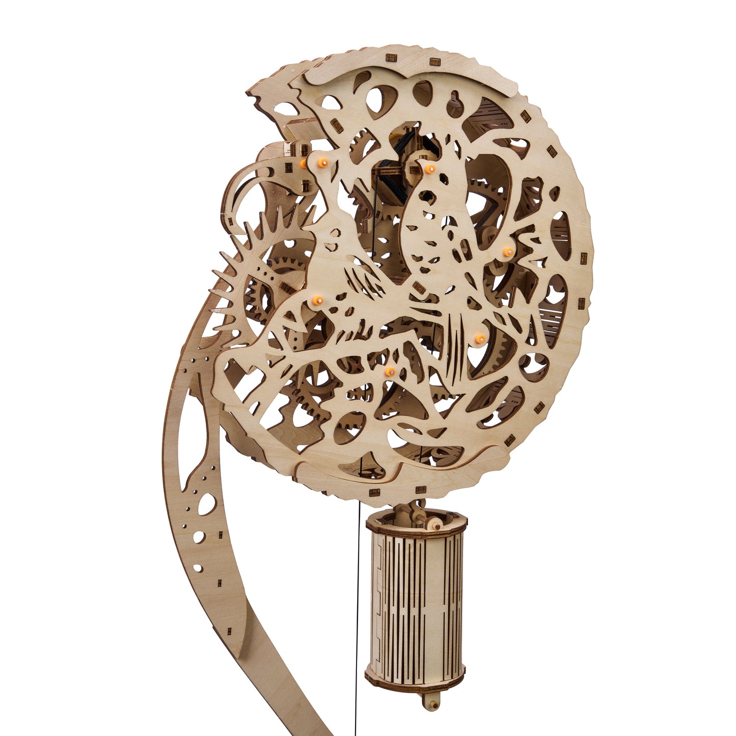 Moon Clock 3D Wooden Puzzle