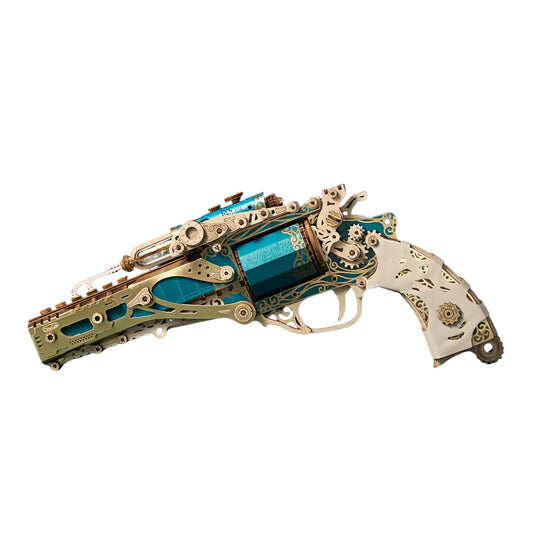 Revolver Gun 3D Wooden Puzzle
