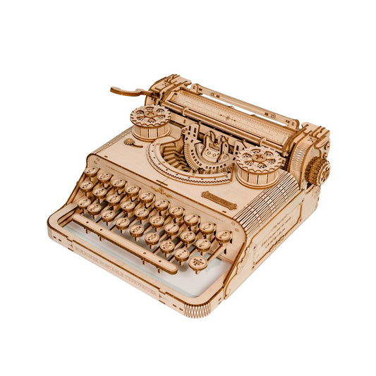 Classic Typewriter 3D Wooden Puzzle
