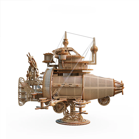 Star Speed Spaceship 3D Wooden Puzzle