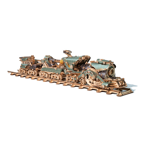 Fantasy Steampunk Train 3D Wooden Puzzle